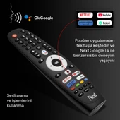 Next YE-55GFSG8-4K 4K Ultra HD 55" 140 Ekran Uydu Alıcılı Google Smart LED TV - 7