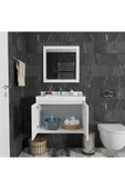 ROZBO MOBİLYA Lyra 70 cm Banyo Dolabı Takımı - 6
