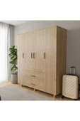 ROZBO MOBİLYA Dört Kapaklı Giyinme Dolabı - 3