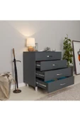 ROZBO MOBİLYA Modern 4 Çekmeceli Şifonyer - 1