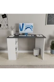 ROZBO MOBİLYA VENA 120 cm Çalışma Masası - Raflı, Modern ve Ergonomik Tasarım - 1