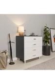 ROZBO MOBİLYA Modern 4 Çekmeceli Şifonyer - 5