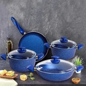 PAPİLLA ARGOS 7'Lİ TENCERE SETİ-BLUE - 1