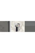 ROZBO MOBİLYA Banyo Rafı/Düzenleyici/Havluluk/Çok Amaçlı Dolap - 4