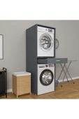 ROZBO MOBİLYA Modern Çamaşır Makinesi Dolabı 65 x 62 - 1