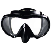 Siyah Silikon Tek Maske Tempered - 1