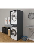 ROZBO MOBİLYA Modern Çamaşır Makinesi Dolabı 65 x 62 - 3