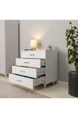 ROZBO MOBİLYA Modern 4 Çekmeceli Şifonyer - 3