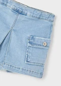 Mayoral  kız çocuk kot şort thumbnail 3