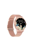 SWORD Qua Dimaond Akıllı Saat Kadın Rose Gold IP68 SW-QUA Diamond Altın - 7