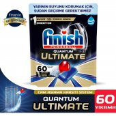 Finish Quantum Ultimate 60 Kapsül Bulaşık Makinesi Deterjanı Tableti - 1
