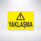 Yaklaşma Sticker 20X28 Cm - 1