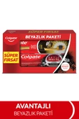 Colgate Optic White Aktif Kömür Diş Macunu 50ml +  360 Charcoal Diş Fırçası - 1