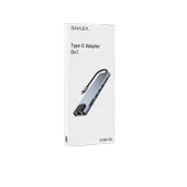 SHAZA 8in1 USBType-C Hub Port Adaptör HDMI USB Ethernet PD Girişli - 2