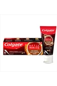 Colgate Optic White Aktif Kömür Diş Macunu 50ml +  360 Charcoal Diş Fırçası x 2 Adet - 1