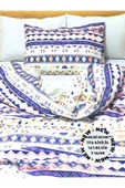 Sheri Home Basic Orange Çarşafı Lastikli Tek Kişilik Nevresim Takımı 160x200 %100 Pamuk01453020 - 2