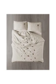 Sheri Home Camellia Nakış Detay Vintage Nevresim Takımı - Light NEWSHERİ88 - 3