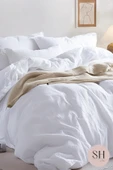 Sheri Home Çarşaflı Nevresim Takımı Çift Kişilik %100 Pamuk01453020 - 2