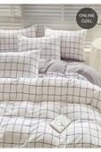 Sheri Home Çarşaflı Nevresim Takımı Çift Kişilik Karesherii014532023888tr - 3