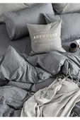 Sheri Home Sheri Basic Tek Kişilik 1 Adet Nevresim (YORGAN KILIFI) 160 cm x 220 cm, Malzeme: %100 Pamuk. - 1