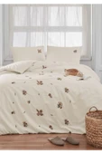 Sheri Home Camellia Nakış Detay Vintage Nevresim Takımı - Light NEWSHERİ88 - 1