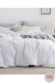 Sheri Home Sheri Otel Çift Kişilik 1 Adet Nevresim (YORGAN KILIFI)200 cm x 220 cm, Malzeme:83 tel %100 Pamuk. - 3