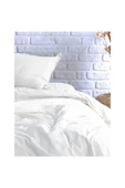 Sheri Home Tekstil Tufted Vintage Handmade Çift Kişlik Nevresim Takımı - Cream - 3