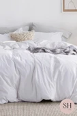 Sheri Home Çarşaflı Nevresim Takımı Çift Kişilik %100 Pamuk01453020 - 1
