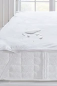 Sheri Home Tekstil -sheri Sıvı Geçirmez Köşeleri Lastikli Beyaz Yatak Alezi 1. Kalite - 1