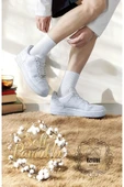 6 Çift Pamuklu Tenis Soket Çorap Unisex - 4