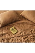 Sheri Home Tekstil Naturel 2' Li Yastık Kılıfı 100% Organik Pamuk -soft Tarçın - 2