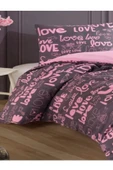Sheri Home Tekstil Pinklove Tek Kişilik Cift Taraflı Nevresim Seti (ÇARŞAFSİZ) Yeni?loveçift889488 - 3