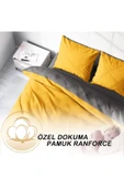 Sheri Home Yastık Kılıfı Set %100 Pamuk ( 2 Adet 50x70) Yellowship00211450 - 2