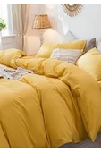 Sheri Home Tek Kişilik Nevresim Seti Sarı01453 - 4