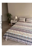 Sheri Home Tek Kişilik Lastiksiz Çarşaf Ve 1 Adet Yastık Kılıfı - 3