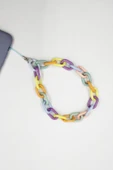 Renkli Zincir Telefon Askısı / Phone Charm - 1