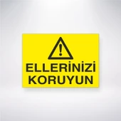 Ellerinizi Koruyun Sticker 20X28 Cm - 1