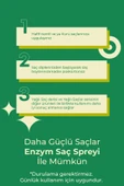 ENZYM COSMETICS Yağlı saç derisi ve yağlı saçlara özel yağlanma karşıtı saç bakım spreyi 200 ml - 5
