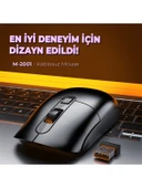 Lenovo Lecoo M2001 Kablosuz 1600DPI 4 Tuşlu Evrensel Uyumlu Optik Mouse Siyah - 7