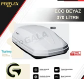PORT BAGAJ 370 LT ECO BEYAZ ÇİFT AÇILIR - 1