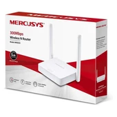 TP-Link Mercusys MW MW301R 2 Port 300 Mbps Kablosuz Router - 3
