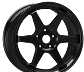 EMR-S1034-11 7.0x16" -4x100 ET35 67.1 Deep Black Gloss Jant (4 Adet) - 1