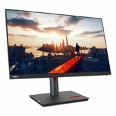 Lenovo ThinkVision P24h-30 63B3GAT6TK 23.8" 60Hz 4Ms HDMI+DP+USB-C+RJ45 HDR WQHD IPS Pivot Vesa Monitör - 2