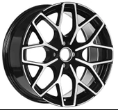 EMR-S1038-12 7.5x17" -4x100 ET35 73.1 Black Diamond Jant (4 Adet) thumbnail 1