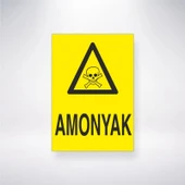 Amonyak Sticker 20X28 Cm - 1