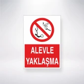 Alevle Yaklaşma Sticker 20X28 Cm - 1