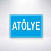 Atölye Sticker 20X28 Cm - 1