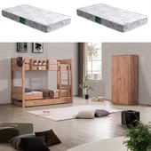 Ranza, Asya Yavrulu Ranza - Ceviz 2 Adet Comfort Yatak thumbnail 1