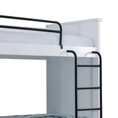 Ranza, Konteyner Çekmeceli Ranza - Beyaz 2 Adet Comfort Yatak - 7