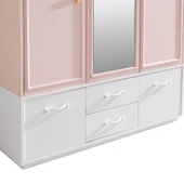 Rosa Genç Odası - 3 Kapılı Dolap, Karyola, Komodin - 6